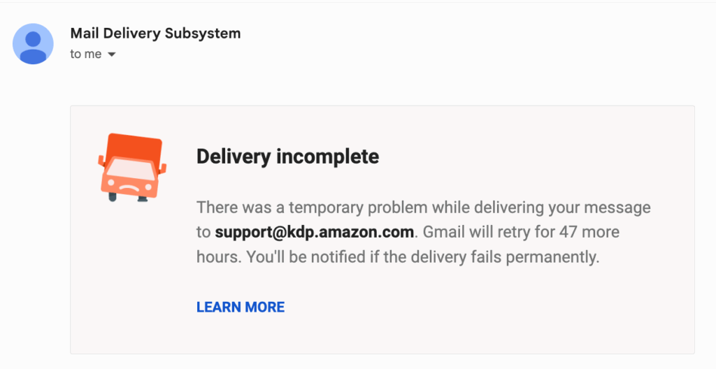 Amazon Customer Support email -- your inbox is broken, Andy Jassy