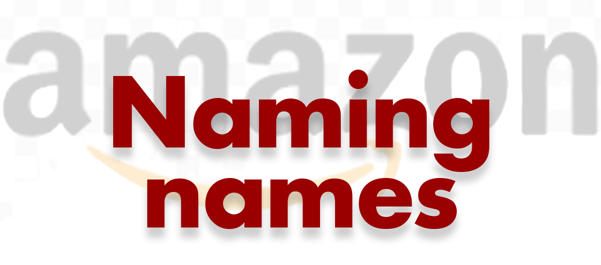 Amazon’s customer support carousel. Naming names in a culture of handballing