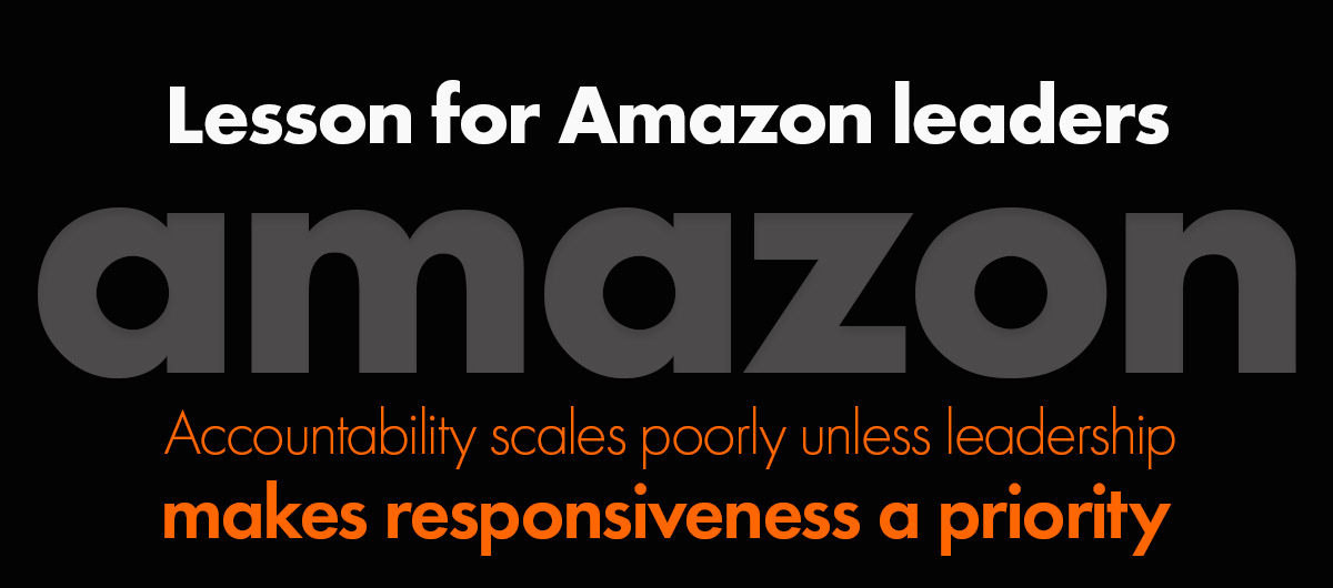 Amazon: Lesson for leaders
